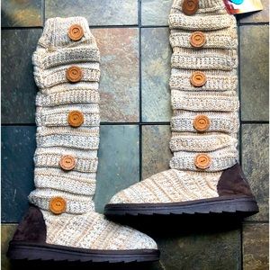 Muk Luk sweater boots